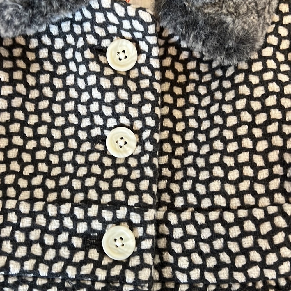 12 months Cat and Jack pea coat - Picture 3 of 5